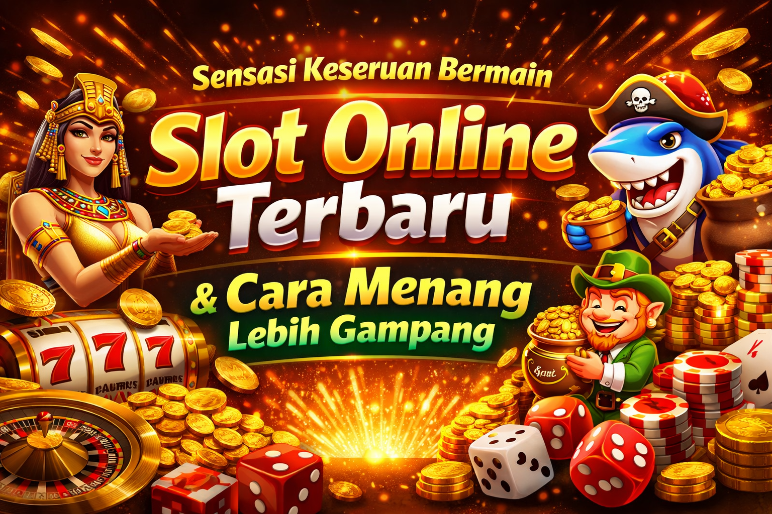 Sensasi Keseruan Bermain Slot Online Terbaru & Cara Menang Lebih Gampang